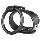 Двойное кольцо выносливости на пенис DUAL STAMINA RING - BlueLine - в Казани купить с доставкой