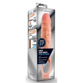 Телесная насадка на пенис 9 Inch Cock Sheath Extender - 22,2 см. - Blush Novelties - в Казани купить с доставкой