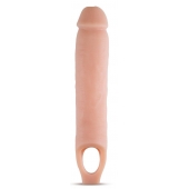 Телесная насадка на пенис 11.5 Inch Cock Sheath Penis Extender - 29,2 см. - Blush Novelties - в Казани купить с доставкой