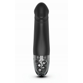 Черный вибратор с электростимуляцией Real Deal Neal - 16,5 см. - MyStim - купить с доставкой в Казани