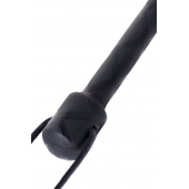 Чёрный стек с фигуркой леопарда на наконечнике - 21 см. - ToyFa - купить с доставкой в Казани