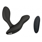 Черный анальный вибратор We-Vibe Vector+ - We-vibe - в Казани купить с доставкой