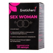 Капсулы для женщин Erotichard sex woman - 20 капсул (0,370 гр.) - Erotic Hard - купить с доставкой в Казани