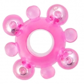 Эрекционное кольцо c бусинками - Toyfa Basic - в Казани купить с доставкой