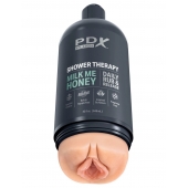 Телесный мастурбатор-вагина Shower Therapy Milk Me Honey - Pipedream - в Казани купить с доставкой