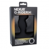Черный вибромассажер простаты Nexus G-Rider+ - 12,6 см. - Nexus Range - в Казани купить с доставкой