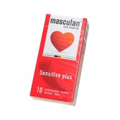 Презервативы Masculan Sensitive plus - 10 шт. - Masculan - купить с доставкой в Казани