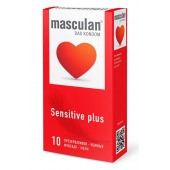 Презервативы Masculan Sensitive plus - 10 шт. - Masculan - купить с доставкой в Казани
