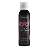 Хрустящая пенка для массажа Orgie Acqua Croccante Sakura с ароматом сакуры - 150 мл. - ORGIE - купить с доставкой в Казани
