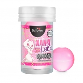 Лубрикант на силиконовой основе с эффектом вибрации Xana Loka Hot Ball (2 шарика по 3 гр.) - HotFlowers - купить с доставкой в Казани