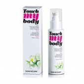 Силиконовый лубрикант 2-в-1 Touch My Body с ароматом моной - 100 мл. - Love to Love - купить с доставкой в Казани
