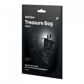 Черный мешочек для хранения игрушек Treasure Bag L - Satisfyer - купить с доставкой в Казани