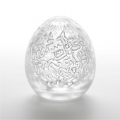 Мастурбатор-яйцо Keith Haring EGG PARTY - Tenga - в Казани купить с доставкой