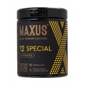 Презервативы с точками и рёбрами MAXUS Special - 12 шт. - Maxus - купить с доставкой в Казани