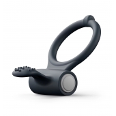 Черное эрекционное кольцо Power Clit - Dorcel - в Казани купить с доставкой