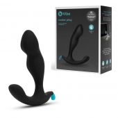 Черный утяжеленный анальный стимулятор Rocker Plug - 12 см. - b-Vibe - в Казани купить с доставкой