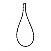 Черный уретральный массажер Glide Small - 30 см. - Lola Games - купить с доставкой в Казани