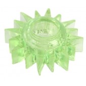 Зеленое эрекционное кольцо-солнце - Toyfa Basic - в Казани купить с доставкой