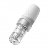 Белый автоматический мастурбатор Extra Sauce - Sauce - в Казани купить с доставкой