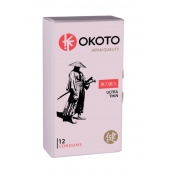 Тонкие презервативы OKOTO Ultra Thin - 12 шт. - Sitabella - купить с доставкой в Казани