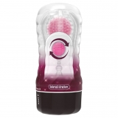 Прозрачный текстурированный мастурбатор Vacuum Cup Masturbator Black Hole - Baile - в Казани купить с доставкой
