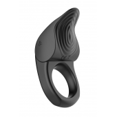 Черное эрекционное виброкольцо Vibro Lust Ring - MALESATION - в Казани купить с доставкой