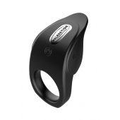Черное эрекционное виброкольцо Vibro Lust Ring - MALESATION - в Казани купить с доставкой