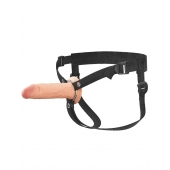 Полый страпон на ремнях 6’’ Hollow Silicone Strap-on - Pipedream - купить с доставкой в Казани