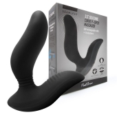 Черный вибромассажер простаты 3,5’’ Curve P-spot Massager - 12 см. - Erokay - в Казани купить с доставкой