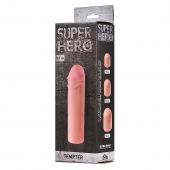 Фаллоудлинитель SUPER HERO Tempter - 16 см. - Lola Games - в Казани купить с доставкой