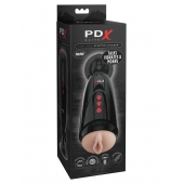 Мастурбатор-вагина с вибрацией Dirty Talk Starter Stroker - Pipedream - в Казани купить с доставкой