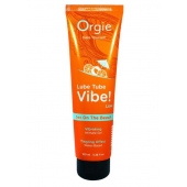 Гель с эффектом вибрации Lube Tube Vibe Low Sex On The Beach - 100 мл. - ORGIE - купить с доставкой в Казани