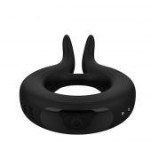 Черное эрекционное кольцо Marry Me Rechargeable Vibrating Cockring - Adrien Lastic - в Казани купить с доставкой