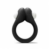 Черное эрекционное кольцо Zippy Vibrating Ring With Bullet - Adrien Lastic - в Казани купить с доставкой