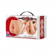 Телесный мастурбатор-полуторс Rolonda - Baile - в Казани купить с доставкой