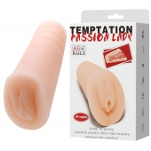 Телесный тугой мастурбатор-вагина Passion Lady - Baile - в Казани купить с доставкой