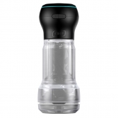 Набор PowerBlow   Feel Pocket Stroker Crystal: мастурбатор и интерактивная насадка - Kiiroo - в Казани купить с доставкой