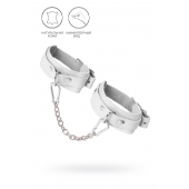 Белые мини-оковы со скруглёнными углами - Pecado - купить с доставкой в Казани