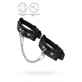Черные мини-оковы со скруглёнными углами - Pecado - купить с доставкой в Казани