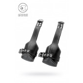 Черные подвесы с белой строчкой - Pecado - купить с доставкой в Казани