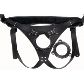 Пояс Hard Brutal для больших насадок - LOVETOY (А-Полимер) - купить с доставкой в Казани