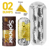Мастурбатор Tenga Spinner DX 02 Bumps - Tenga - в Казани купить с доставкой