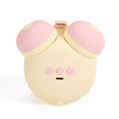 Умный стимулятор-будильник Naughty Clock с вакуумной стимуляцией и вибрацией - BeYourLover