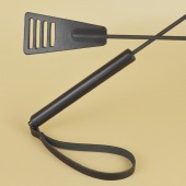 Черный кожаный стек «Сириус» - 60 см. - Sitabella - купить с доставкой в Казани