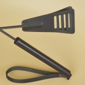 Черный кожаный стек «Сириус» - 60 см. - Sitabella - купить с доставкой в Казани