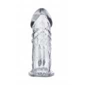 Прозрачная насадка на пенис Uco - 13 см. - A-toys - в Казани купить с доставкой