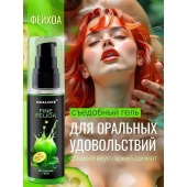 Съедобная смазка на водной основе с ароматом фейхоа - 60 гр. - Биоритм - купить с доставкой в Казани