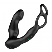 Черный двухмоторный массажер простаты Nexus Simul8 Wave Edition - Nexus Range - в Казани купить с доставкой