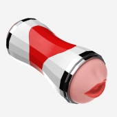 Двусторонний мастурбатор в колбе Power Grip Cup - вагина и ротик - Boys of Toys - в Казани купить с доставкой