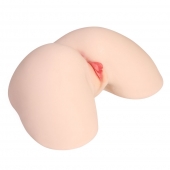 Мастурбатор-полуторс с двойным слоем материала и вибрацией Jenny Onahole Real Hips - KOKOS - в Казани купить с доставкой